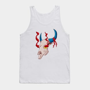 The buffalo skull Tank Top